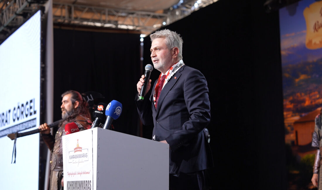 Kahramanmaraş Büyükşehir Belediyesi öncülüğünde İstanbul Atatürk Havalimanı Millet Bahçesi’nde düzenlen