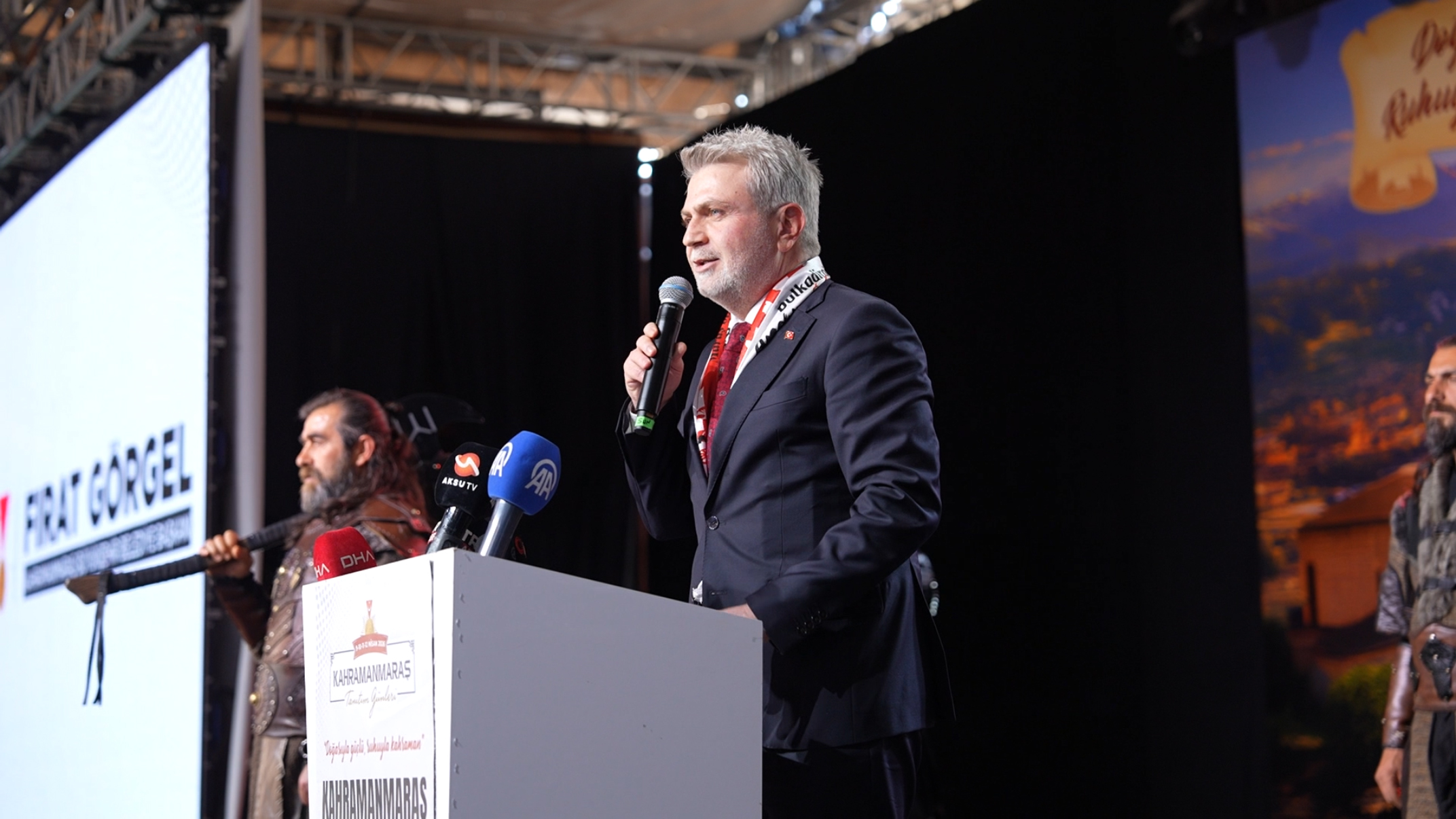 Kahramanmaraş Büyükşehir Belediyesi öncülüğünde İstanbul Atatürk Havalimanı Millet Bahçesi’nde düzenlen