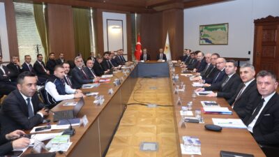 İl İdare Şube Başkanları Toplantısı, Kahramanmaraş Valisi Mükerrem Ünlüer başkanlığında