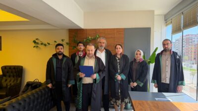 Hukukçular Derneği Kahramanmaraş Şube Başkanı Av. Müslüm Köse, İsrail Parlamentosu’nda