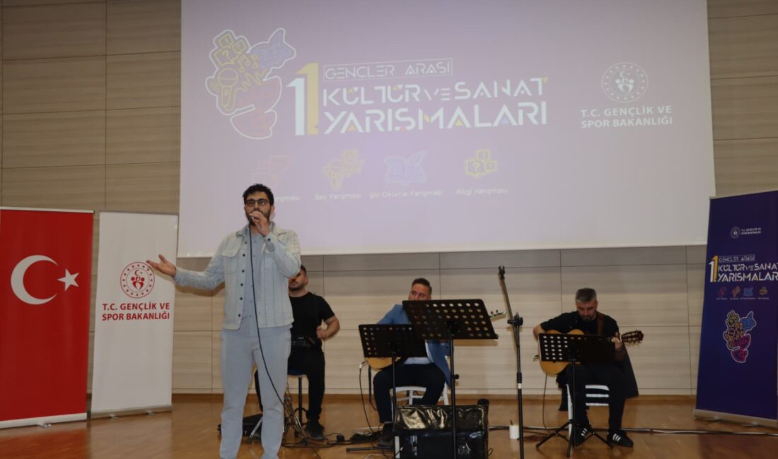 Gençlik ve Spor Bakanlığı tarafından, gençlerimizin kültürel ve sanatsal gelişimlerine