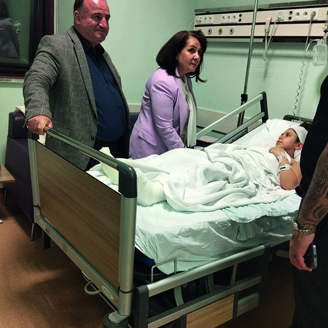 Gelecek Partisi Genel Başkan Yardımcısı Meryem Türktekin, Kahramanmaraş’ta bir okulda