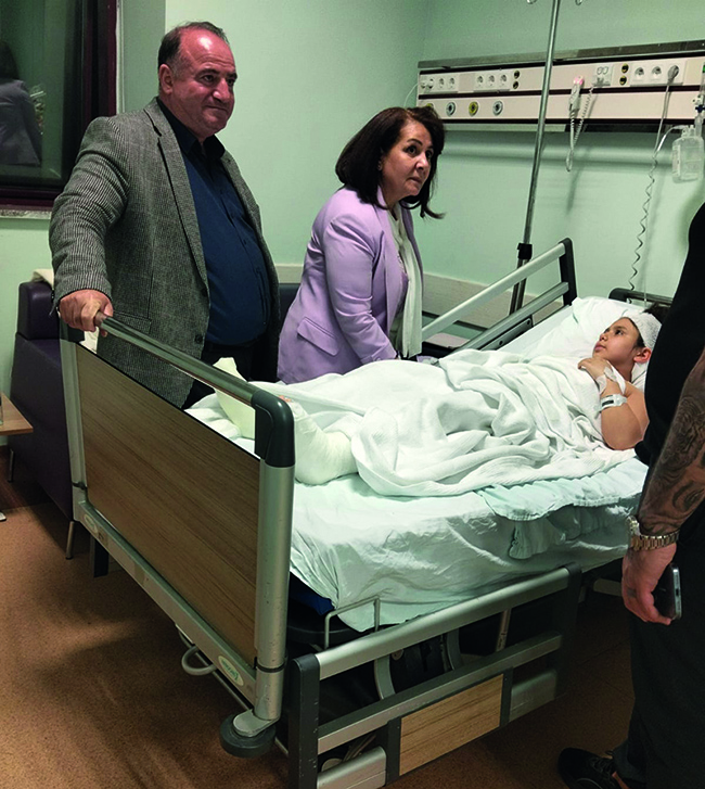 Gelecek Partisi Genel Başkan Yardımcısı Meryem Türktekin, Kahramanmaraş’ta bir okulda