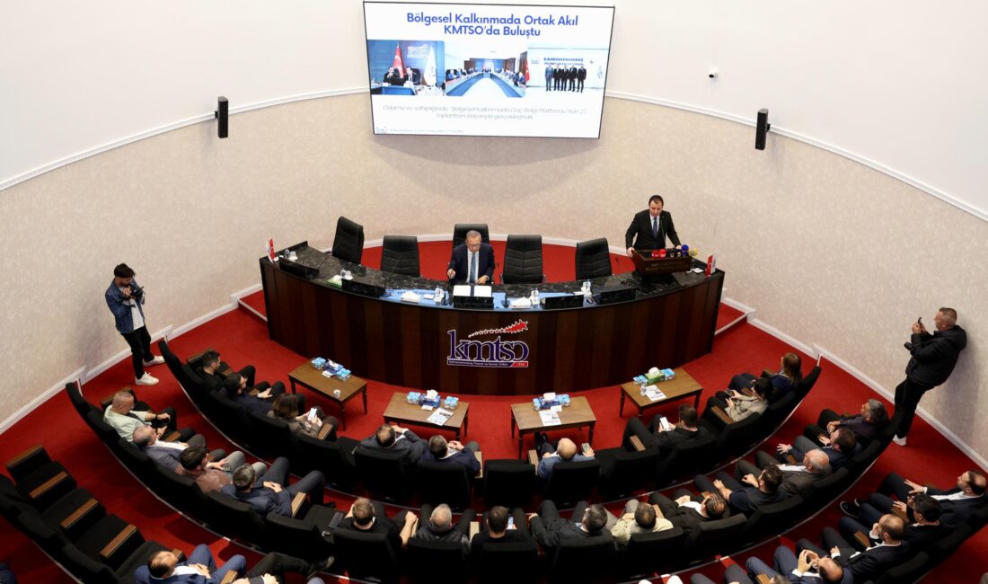 Kahramanmaraş Ticaret ve Sanayi Odası’nın (KMTSO) 32. Olağan Meclis Toplantısı’nda