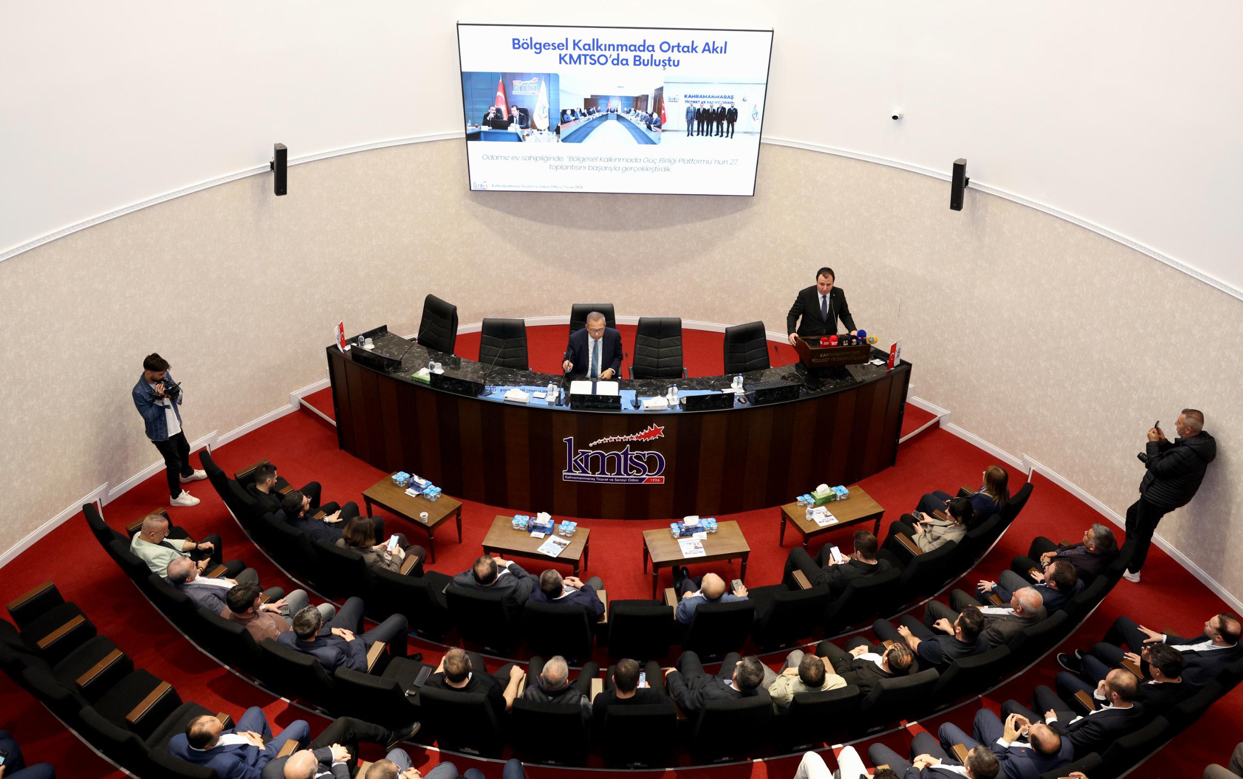 Kahramanmaraş Ticaret ve Sanayi Odası’nın (KMTSO) 32. Olağan Meclis Toplantısı’nda