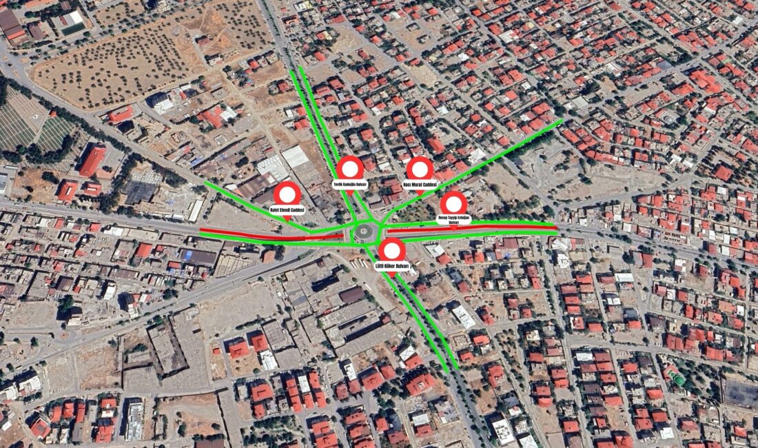 &nbsp; Dulkadiroğlu Recep Tayyip Erdoğan Bulvarı’nda gerçekleştirilecek altyapı imalatları nedeniyle,