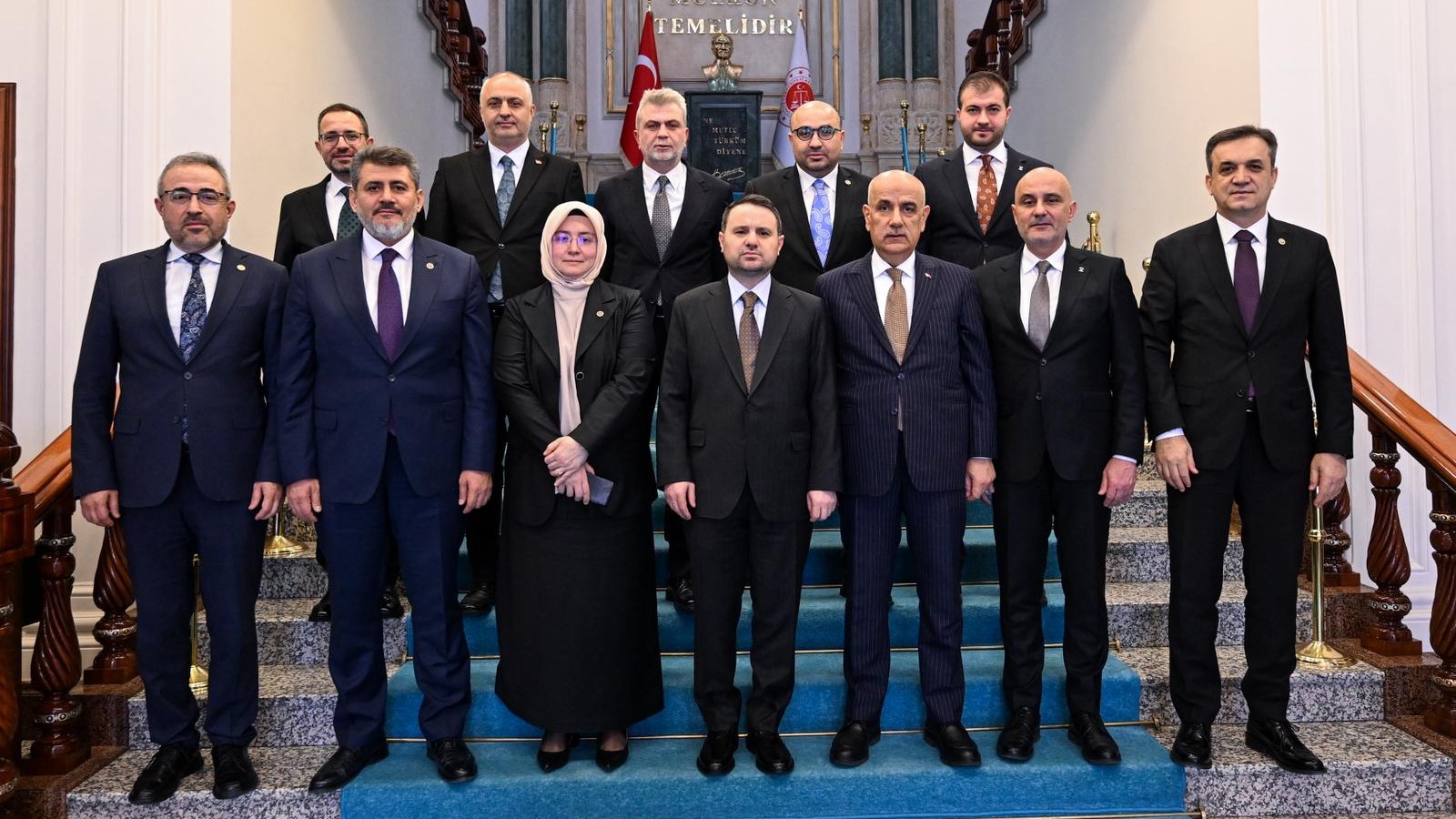 AK Parti Kahramanmaraş heyeti ile birlikte Ankara’da Adalet Bakanı Akın