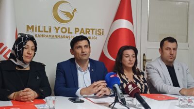 Milli Yol Partisi Kahramanmaraş İl Başkanı Ali Akkurt, kentin gündemine