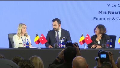 Türk tekstil sanayisinin öncü kuruluşlarından İSKUR Tekstil, Belçika Kraliçesi Sayın