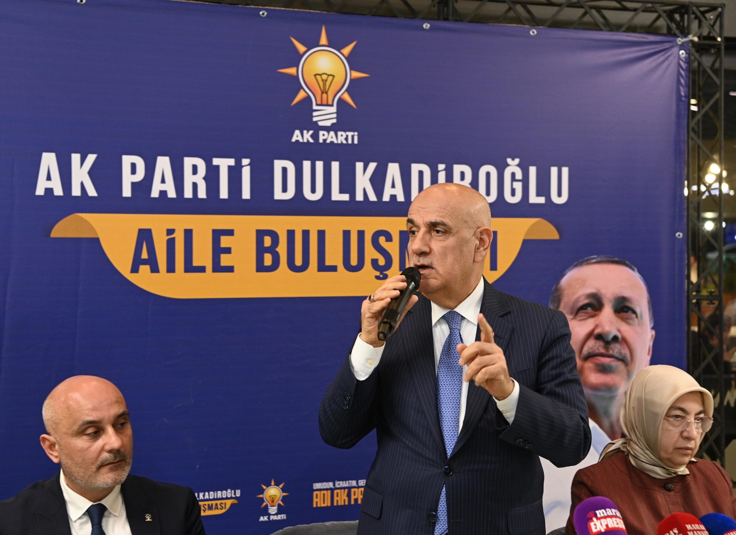 AK Parti Dulkadiroğlu İlçe Teşkilatı tarafından düzenlenen “Dulkadiroğlu Aile Buluşması”