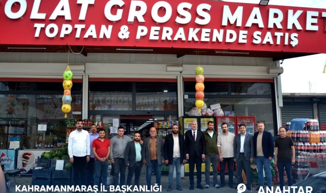 Fatin Rüştü Kayıran öncülüğündeki Anahtar Parti heyeti, Kahramanmaraş’ta faaliyet göstermeye