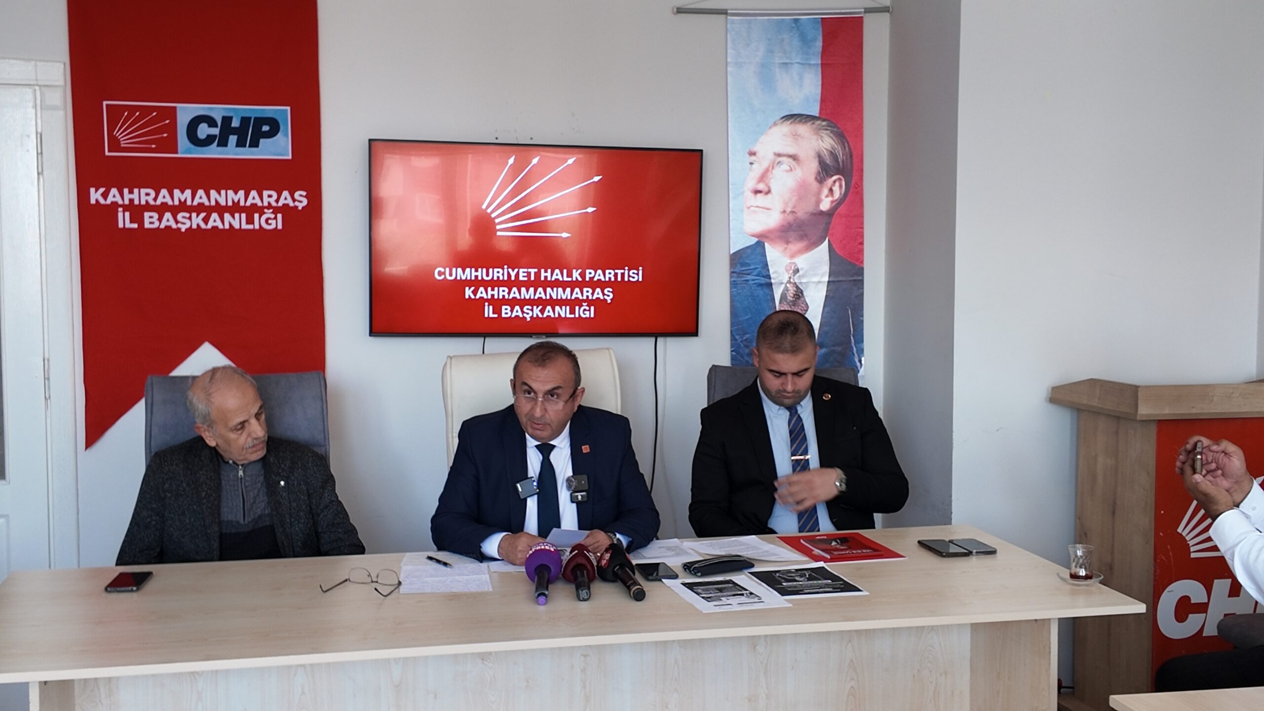 Cumhuriyet Halk Partisi (CHP) Kahramanmaraş İl Başkanı Ünal Ateş, Türkiye