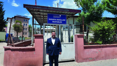 Kahramanmaraş’ın Dulkadiroğlu ilçesine bağlı Sakarya Mahallesi’nde deprem sonrası yürütülen çalışmalar