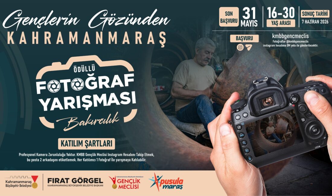 Büyükşehir Belediyesinin gençlik markası Pusula Maraş ve Gençlik Meclisi iş