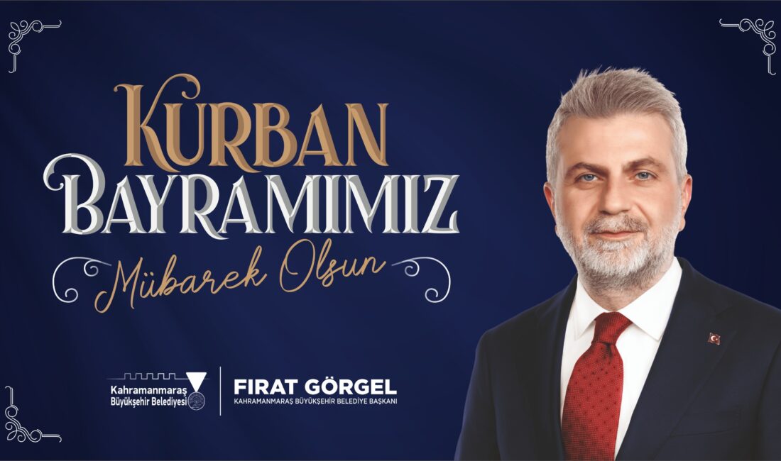 Büyükşehir Belediye Başkanı Fırat Görgel, Kurban Bayramı dolayısıyla yayımladığı kutlama