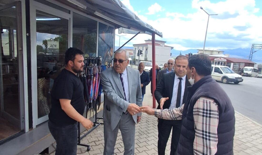 İYİ Parti Onikişubat İlçe Başkanı Hüseyin Gürbak, Dulkadiroğlu İlçe Başkanı