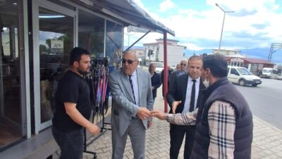 İYİ Parti Onikişubat İlçe Başkanı Hüseyin Gürbak, Dulkadiroğlu İlçe Başkanı