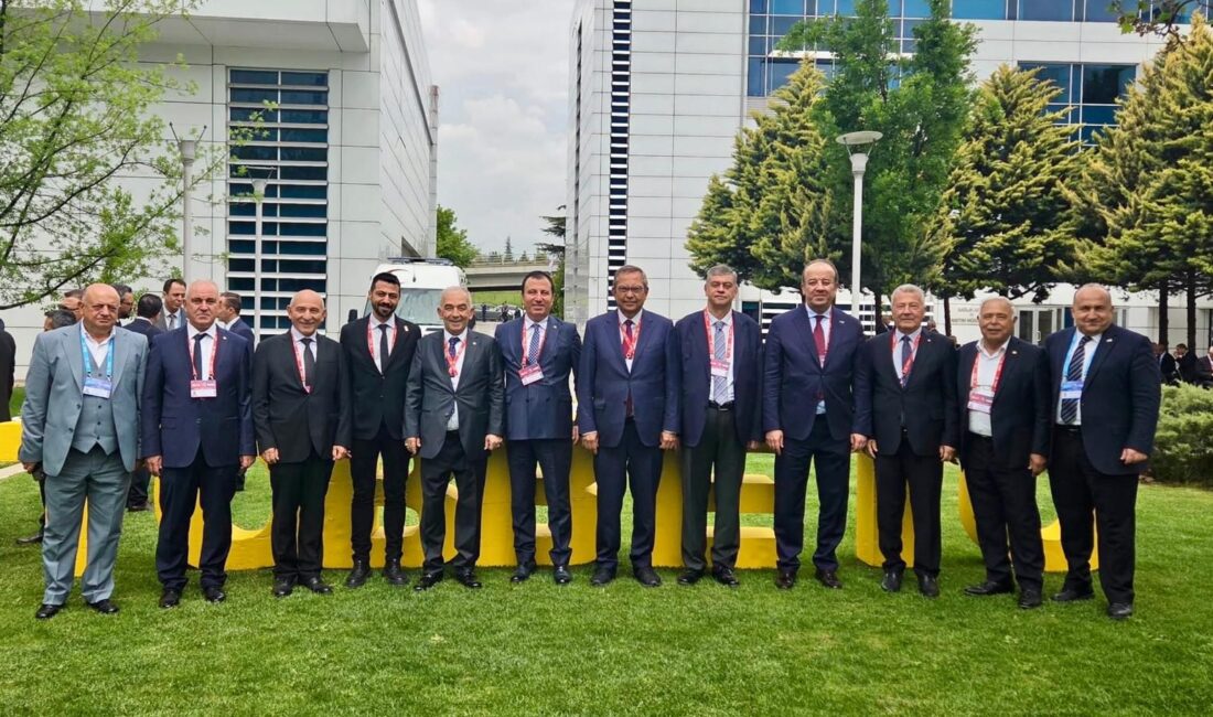 Kahramanmaraş Ticaret Borsası Yönetim Kurulu Başkanı Mustafa Narlı ile TOBB