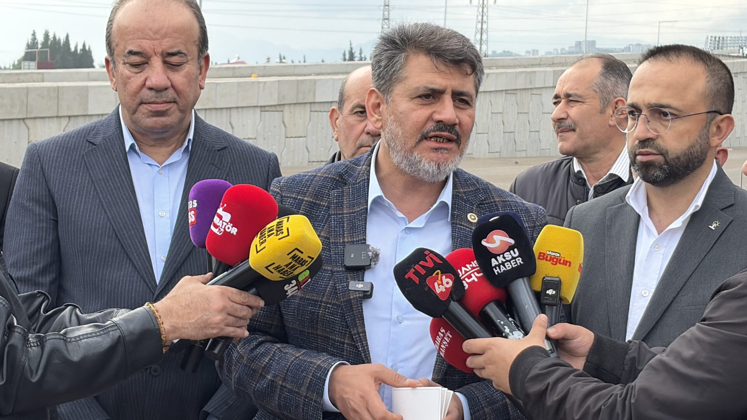 Ömer Oruç Bilal Debgici, Kahramanmaraş genelinde yapımı devam eden ulaşım