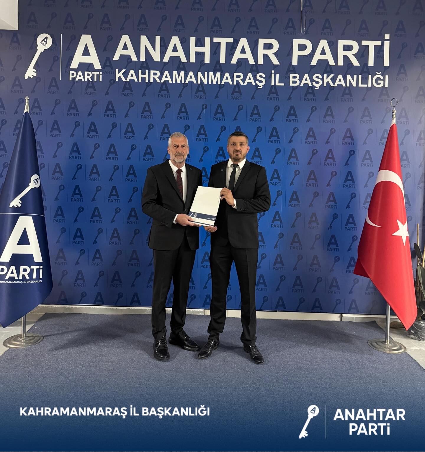 Anahtar Parti Kahramanmaraş teşkilatında yeni bir görevlendirme gerçekleştirildi. Fatin Rüştü