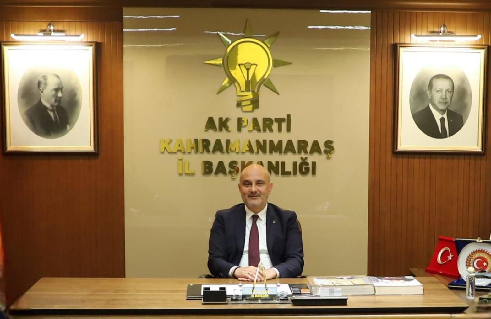 Kurban Bayramı dolayısıyla mesaj yayımlayan AK Parti Kahramanmaraş İl Başkanı