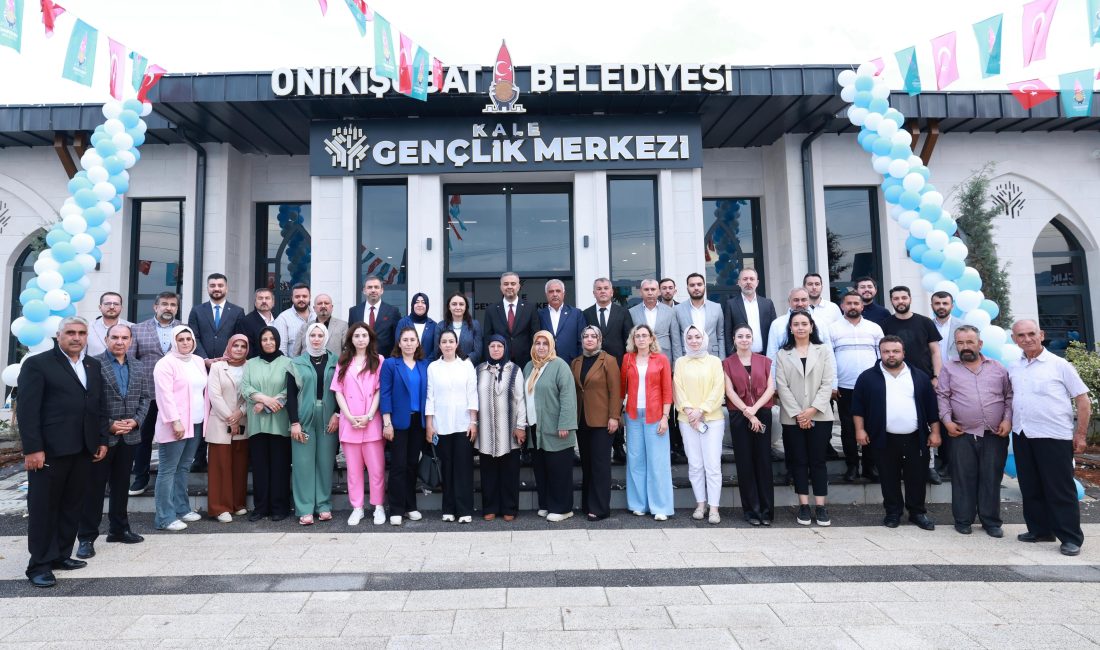 Hanifi Toptaş öncülüğündeki Onikişubat Belediyesi tarafından Kale Mahallesi’nde hayata geçirilen