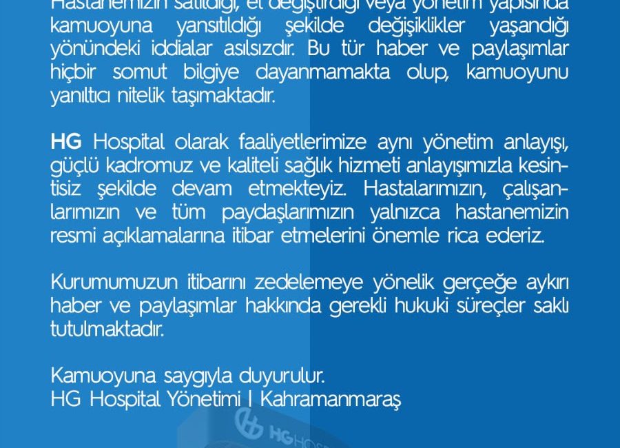 Son günlerde bazı yerel basın organları ve sosyal medya mecralarında,