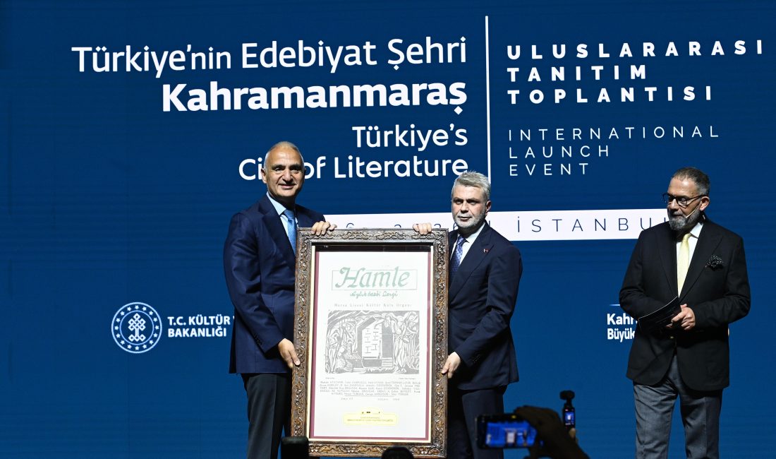 Kültür ve Turizm Bakanlığı himayelerinde “UNESCO Edebiyat Şehri Kahramanmaraş Uluslararası
