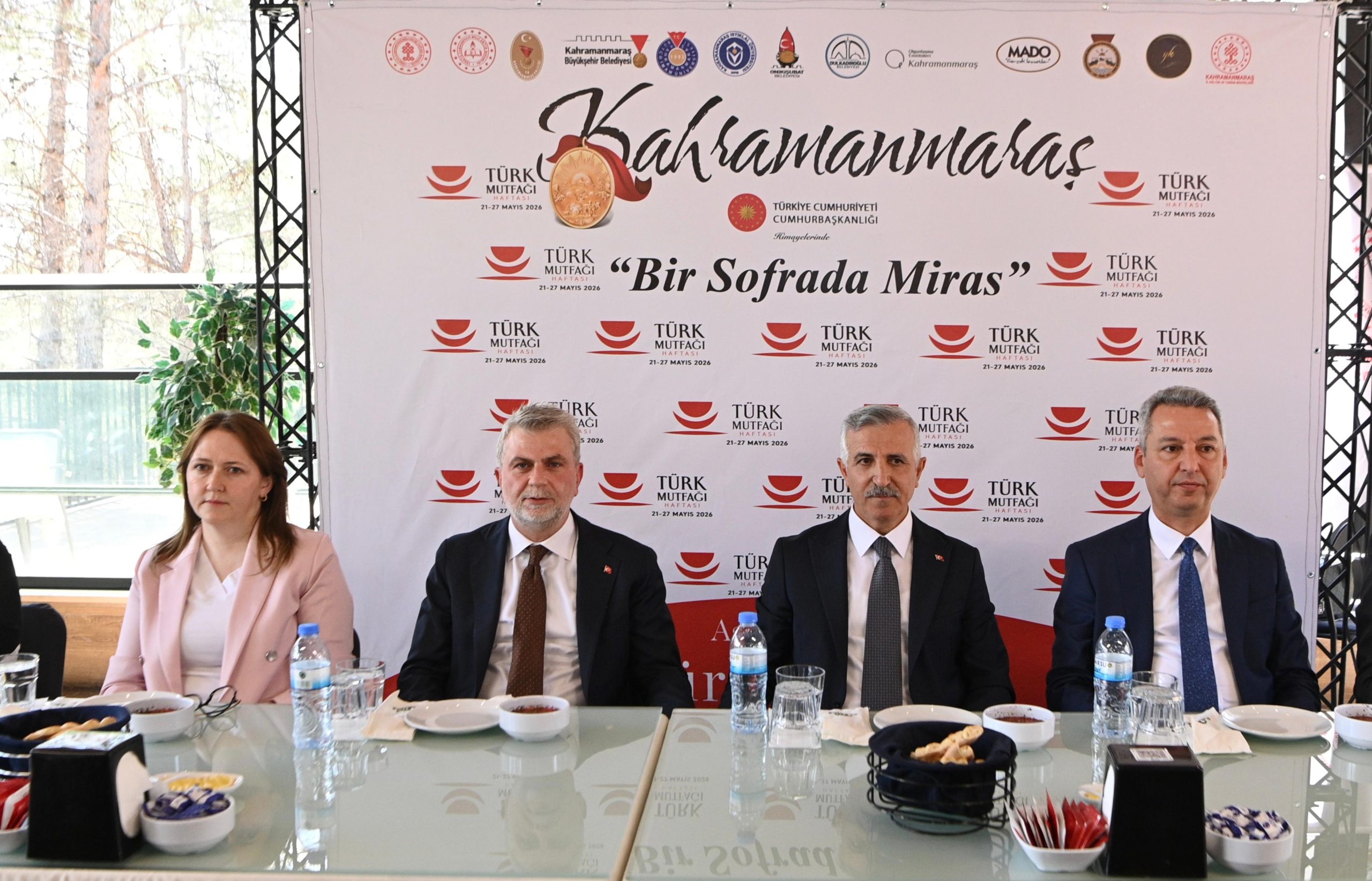 Türk Mutfağı Haftası etkinliğinde konuşan Başkan Fırat Görgel, “Kahramanmaraş, toprağında