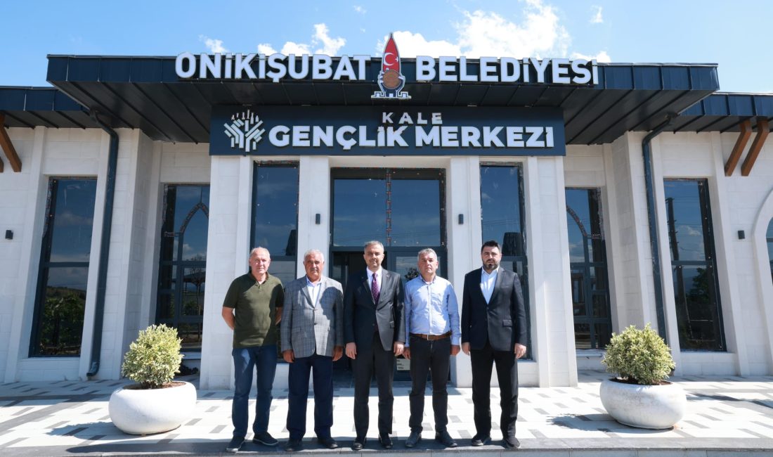 Onikişubat Belediye Başkanı Hanifi Toptaş’ın gençliğe yatırım vizyonunun yeni eseri