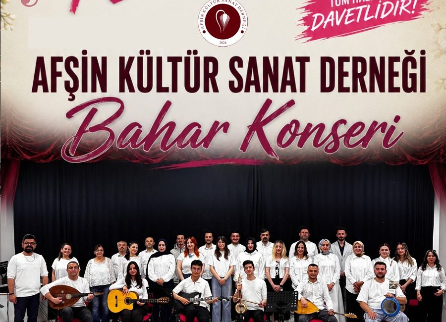 Afşin Belediyesi tarafından düzenlenecek olan Afşin Gençlik Festivali, 08 –