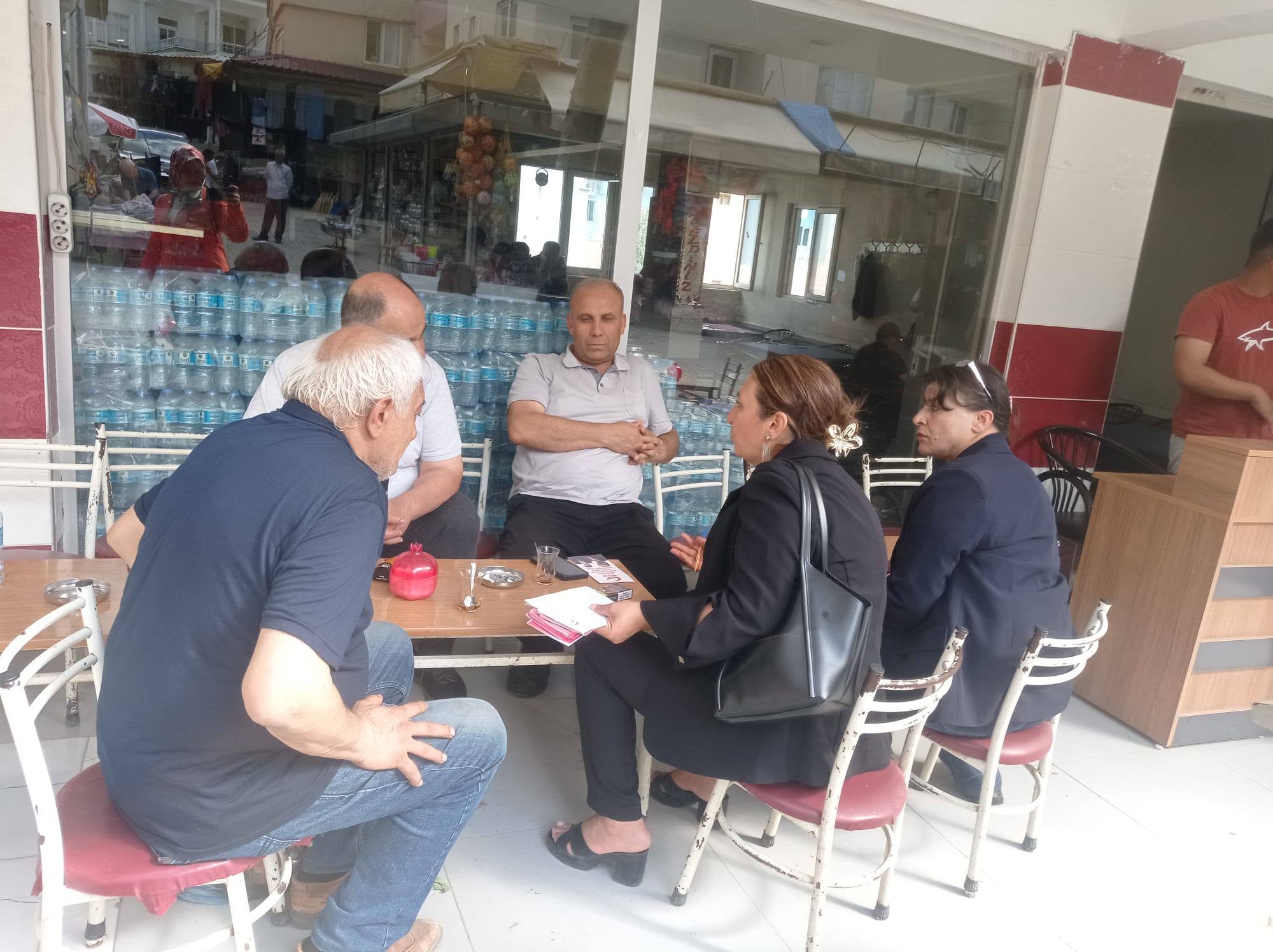 Milli Yol Partisi Kahramanmaraş İl Teşkilatı, saha çalışmalarını aralıksız sürdürürken,