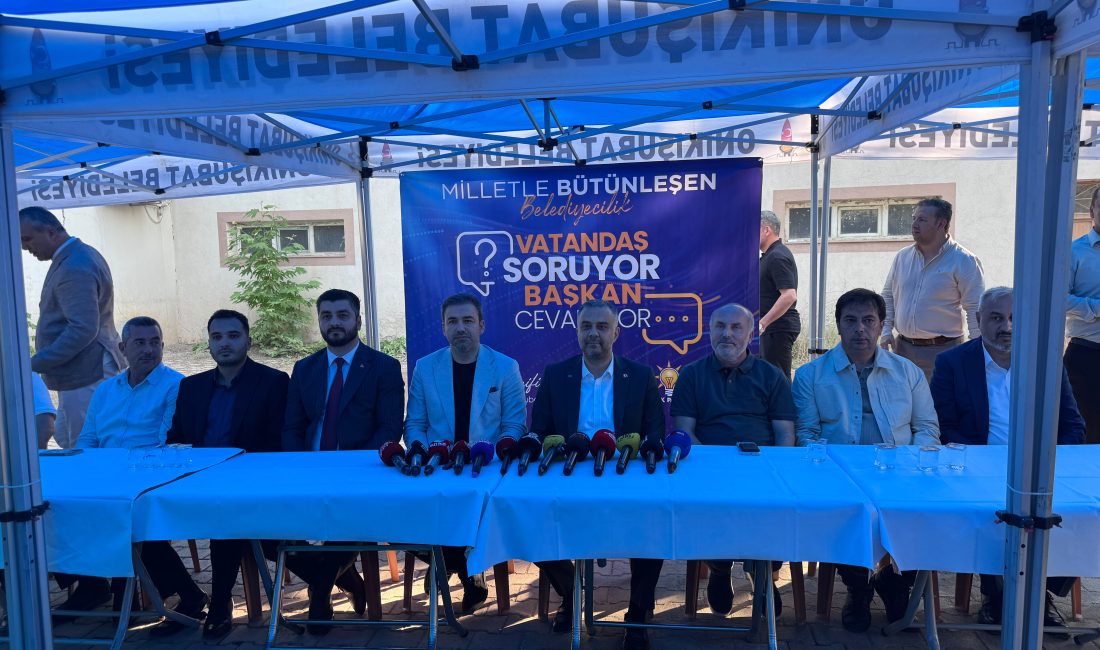 Onikişubat Belediye Başkanı Hanifi Toptaş, “Milletle Bütünleşen Belediyecilik, Vatandaş Soruyor