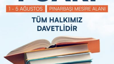 Elbistan’da bu yıl ikincisi düzenlenecek olan Elbistan Kitap Fuarı, 1-5