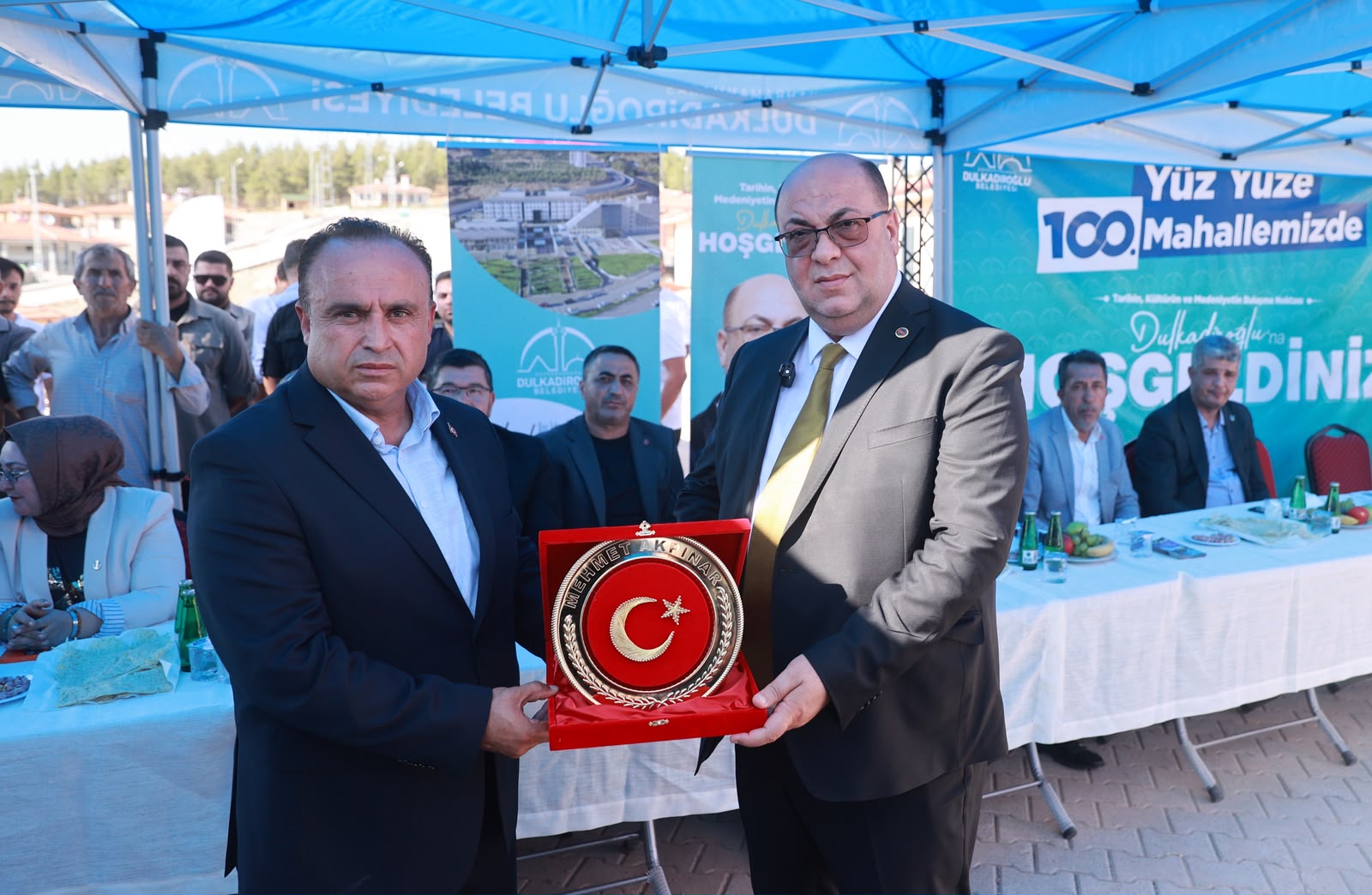 Dulkadiroğlu Muhtarlar Dernek Başkanı ve Güzelyurt Mahalle Muhtarı Yakup Uğur,