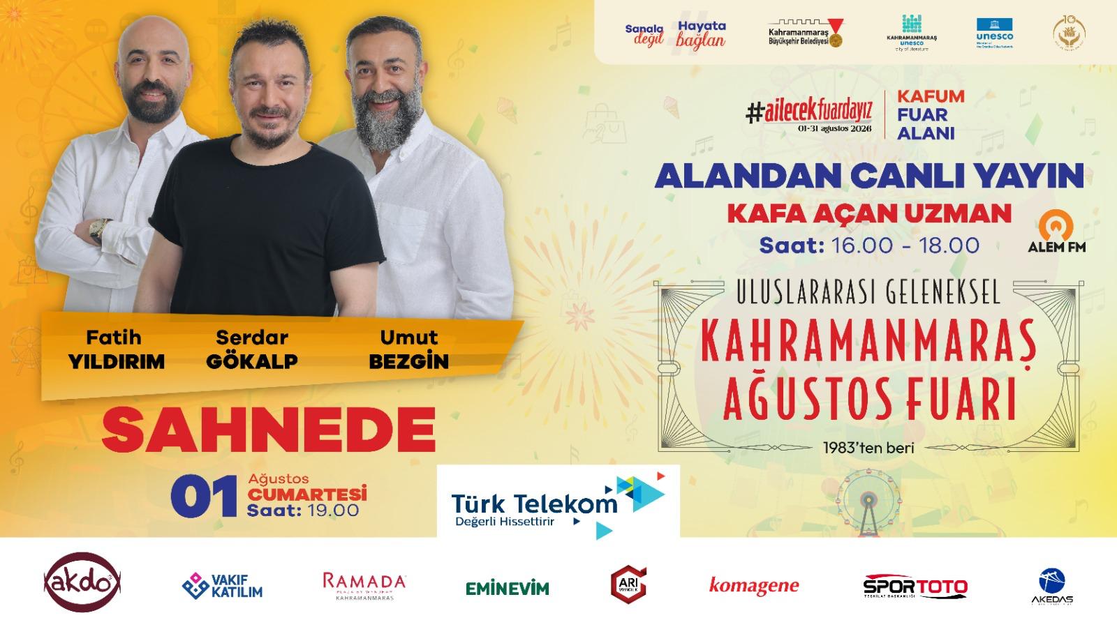 Şehrin kültür ve sanat hayatına renk katacak Geleneksel Ağustos Fuarı,