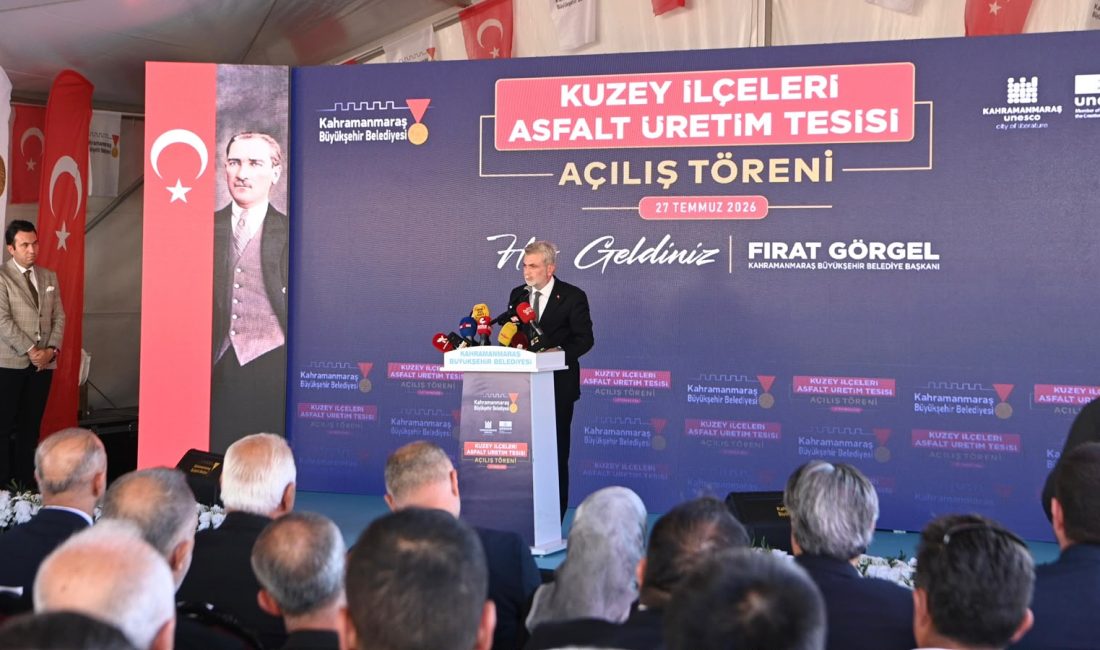 Büyükşehir Belediyesinin yaklaşık 800 Milyon TL yatırımla Afşin’de hayata geçirdiği