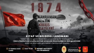 Kıbrıs Barış Harekatı’nın Kahramanmaraşlı kahramanlarının tanıklıkları kitap ve belgeselle gelecek