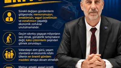 Anahtar Parti Kahramanmaraş İl Başkanı Fatin Rüştü Kayıran, Türkiye’nin gündeminin