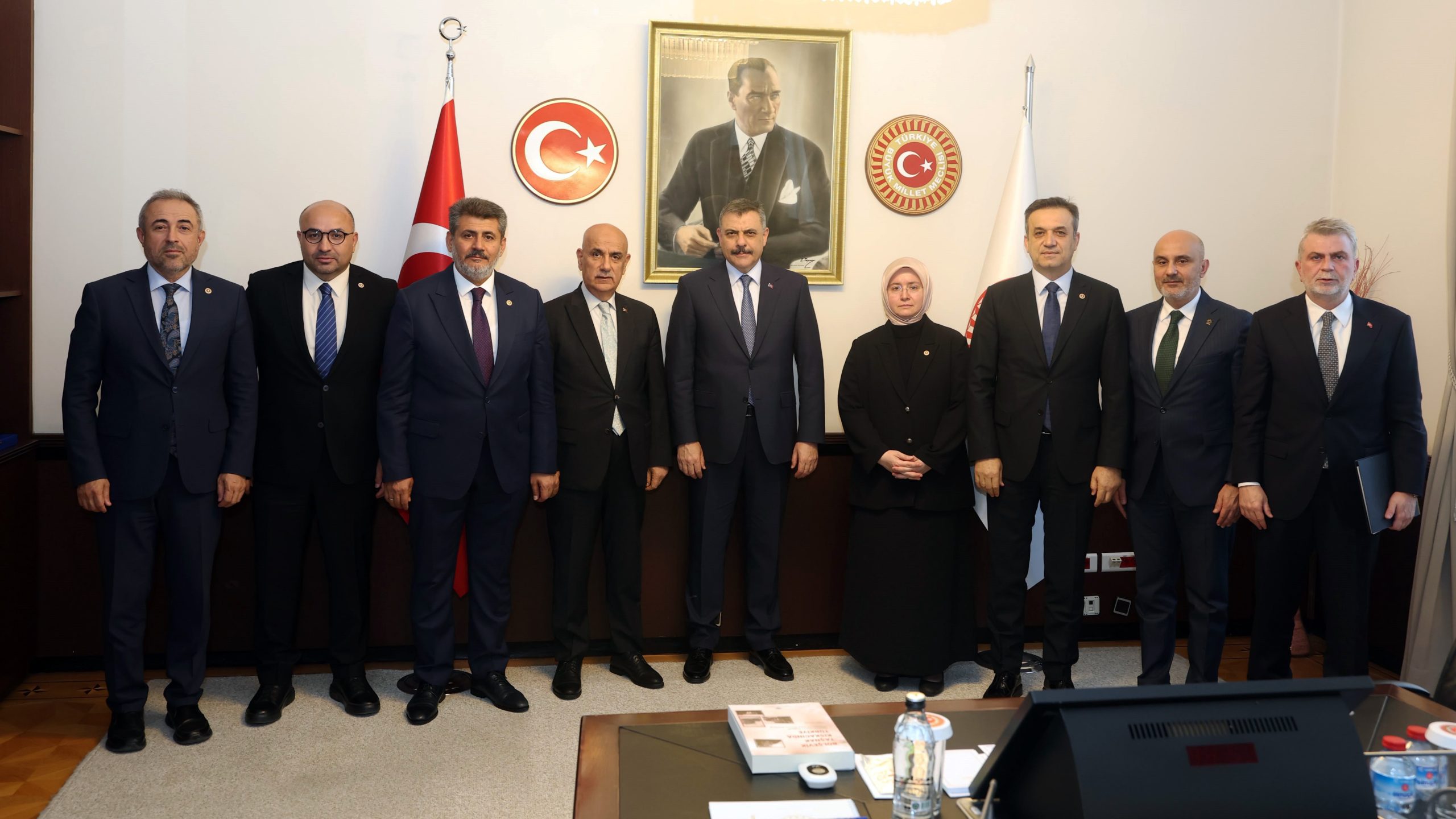 AK Parti Kahramanmaraş heyeti, Ankara’da İçişleri Bakanı Mustafa Çiftçi ve