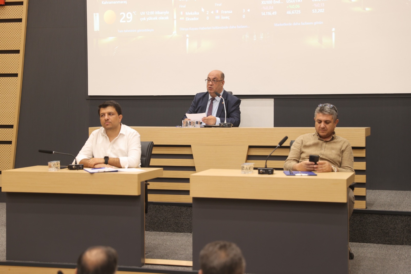 &nbsp; Dulkadiroğlu Belediyesi Temmuz Ayı Olağan Meclis Toplantısı, Belediye Başkanı