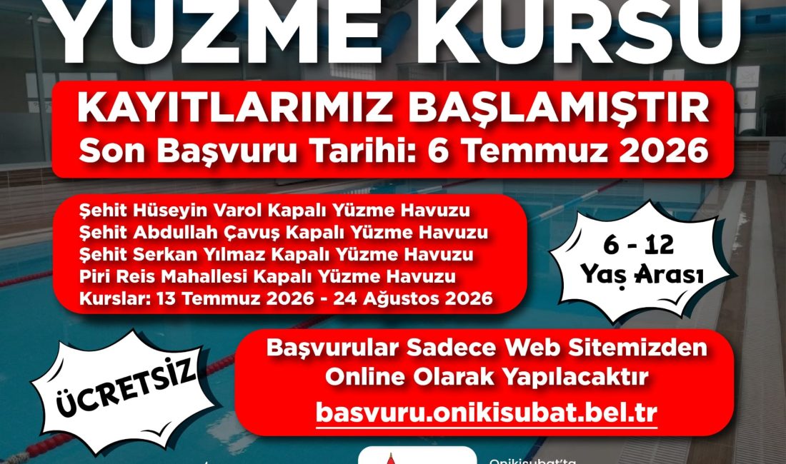 Onikişubat Belediyesi, her yıl düzenli olarak hayata geçirdiği ücretsiz yaz