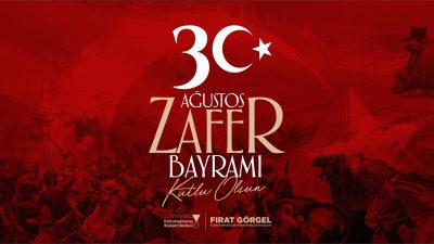 30 Ağustos Zafer Bayramı’nın 104’üncü yıl dönümü dolaysıyla kutlama mesajı