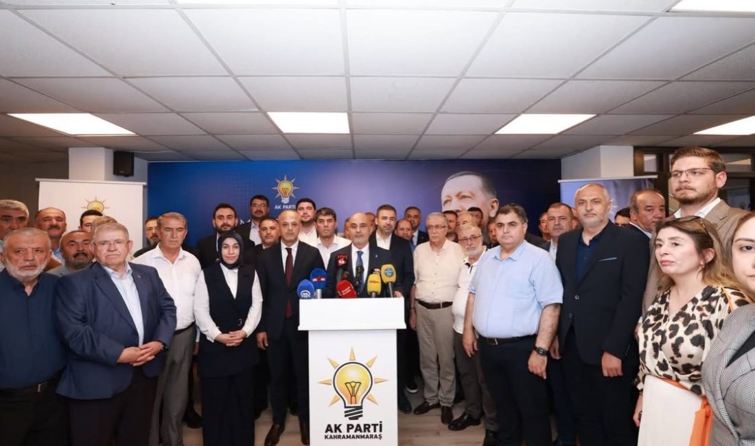 AK Parti’nin kuruluşunun 25. yıl dönümü dolayısıyla Kahramanmaraş’ta düzenlenen programda,