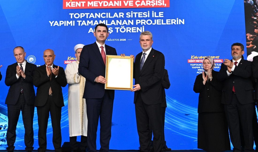 Çevre, Şehircilik ve İklim Değişikliği Bakanı Murat Kurum’un katılımıyla Yeni