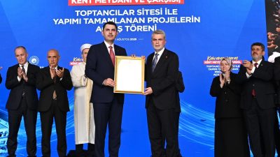 Çevre, Şehircilik ve İklim Değişikliği Bakanı Murat Kurum’un katılımıyla Yeni