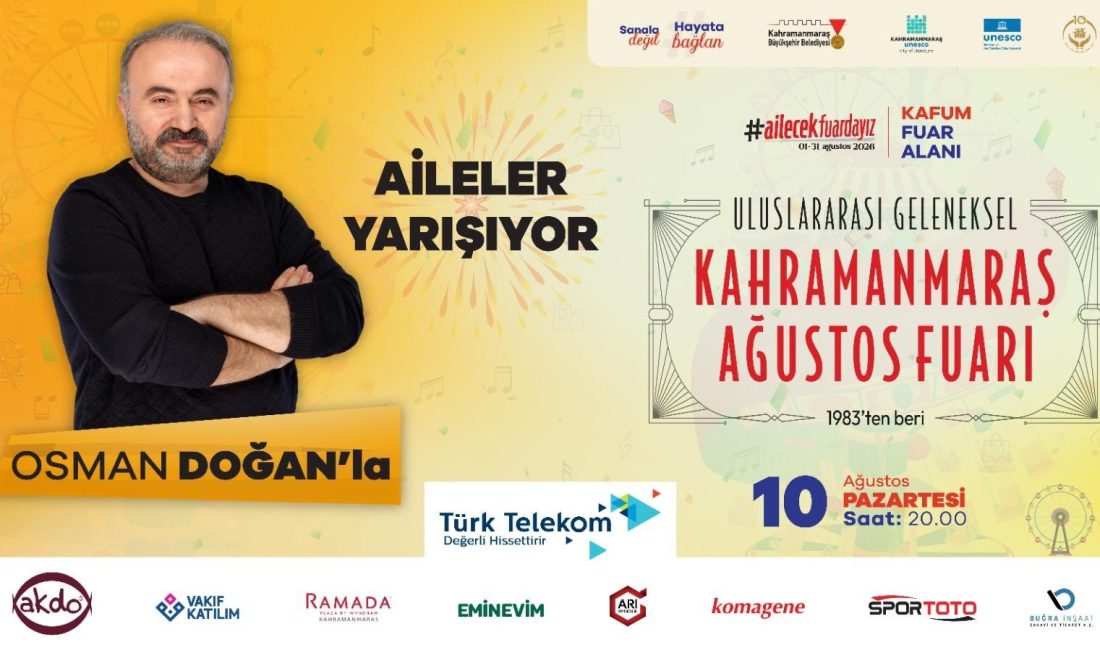 Büyükşehir Belediyesi, Uluslararası Geleneksel Ağustos Fuarı’nda 10 Ağustos Pazartesi günü