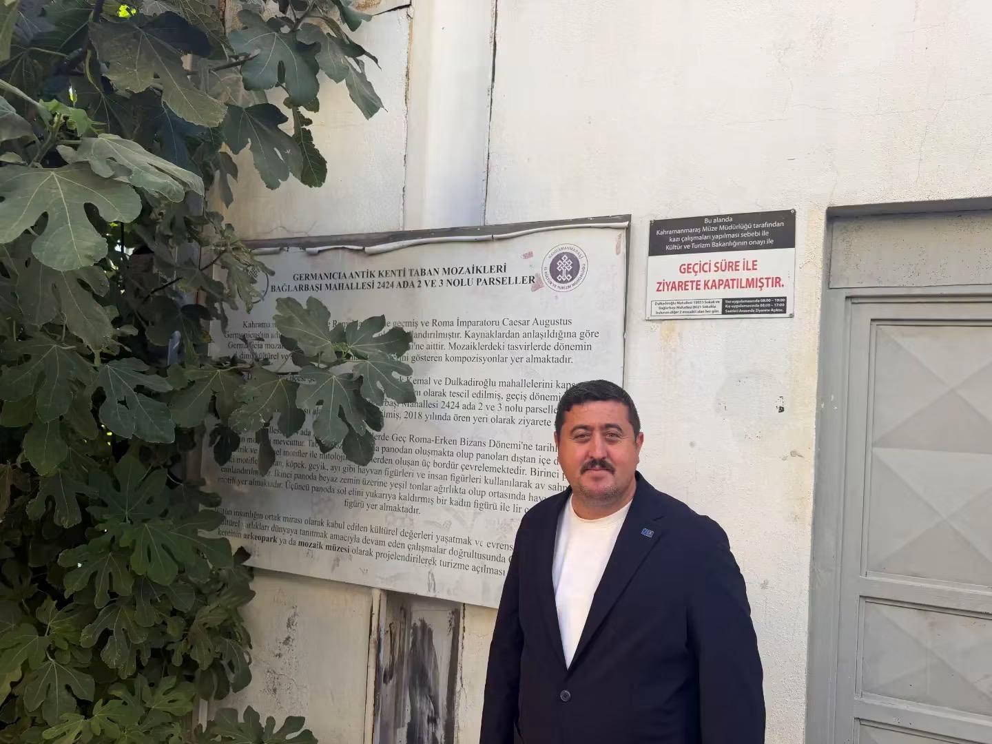 Anahtar Parti Dulkadiroğlu İlçe Başkanı Hacı Ahmet Sivri, Kahramanmaraş’ın tarihi