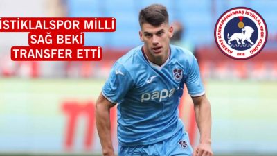 Kahramanmaraş İstiklalspor, Trabzonspor altyapısından yetişen ve milli takım forması giyen