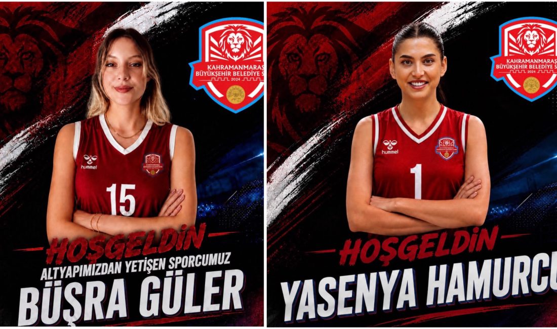 Kahramanmaraş Büyükşehir Belediyespor’dan Kadın Voleybola İki Takviye Uzman Posta Kadınlar
